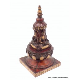 Stupa tibétain temple bouddhiste couleur marron Stupas, temples tibétains STUPA53