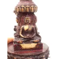 Statuette bouddhiste Stupa tibétain newari temple bouddhiste - Statuettes bouddhistes tibétaines artisanales
