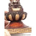 Statuette bouddhiste Stupa tibétain newari temple bouddhiste - Statuettes bouddhistes tibétaines artisanales