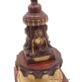 Statuette bouddhiste Stupa tibétain newari temple bouddhiste - Statuettes bouddhistes tibétaines artisanales