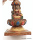 Stupa bouddhiste peint à la main 15 cm Statuettes Bouddhistes STUPA50
