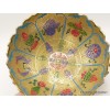 Grand bol d'offrande laiton émaillé 19 cm plusieurs coloris Bols d'offrandes bouddhistes GBOL1
