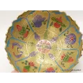 Grand bol d'offrande laiton émaillé 19 cm plusieurs coloris - Bols d'offrandes bouddhistes