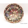 Grand bol d'offrande laiton émaillé 19 cm plusieurs coloris Bols d'offrandes bouddhistes GBOL1