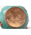 Théière tibétaine en pierres turquoise et corail - Artisanat tibétain bouddhiste