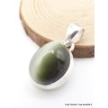 Pendentif Chrysobéryl Oeil de chat Pendentifs pierres naturelles YM1
