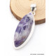 Pendentif marquise Opale flamme violette Bijoux en Opales AW114