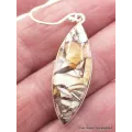 Boucles d'oreilles Jaspe Brecchia marquise - Bijoux en Jaspe