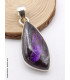 Pendentif Sugilite Luvulite du Japon asymétrique Pendentifs pierres naturelles AW90