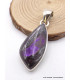 Pendentif Sugilite Luvulite du Japon asymétrique Pendentifs pierres naturelles AW90