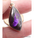 Pendentif Sugilite Luvulite du Japon asymétrique Pendentifs pierres naturelles AW90