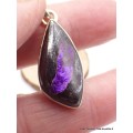 Pendentif Sugilite Luvulite du Japon asymétrique Pendentifs pierres naturelles AW90