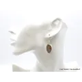 Boucles d'oreilles pendantes Jaspe Astéroïde - Bijoux en Jaspe