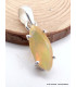 Pendentif Opale Ethiopienne facettée jaune orange Pendentifs pierres naturelles AW105.1