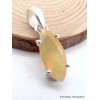 Pendentif Opale Ethiopienne facettée jaune orange Pendentifs pierres naturelles AW105.1