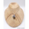 Pendentif Pietersite qualité AAA bleu fauve forme larme Pendentifs pierres naturelles PU17.3