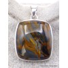Pendentif Pietersite qualité AAA gris fauve Bijoux en Pietersite PU17.6