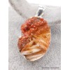 Pendentif argent et Vanadinite Pendentifs pierres naturelles PU5.3