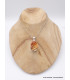 Pendentif argent et Vanadinite Pendentifs pierres naturelles PU5.3