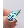 Bague en Cyanite noire Aura bleue verte taille 59 Bijoux en Cyanite Noire AW107.3