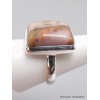 Bague rectangulaire en Vogesite taille 60 61 Bagues pierres naturelles XV76.2