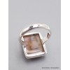 Bague rectangulaire en Vogesite taille 60 61 Bagues pierres naturelles XV76.2