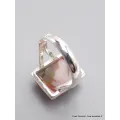 Bague Vogesite ocre rose taille 61 - Bagues pierres naturelles