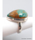 Bague Turquoise Américaine goutte taille 59 Bagues pierres naturelles XV74