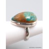 Bague Turquoise Américaine goutte taille 59 Bagues pierres naturelles XV74