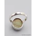 Petite Bague Turquoise Américaine ovale taille 59 - Bagues pierres naturelles