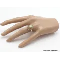 Petite Bague Turquoise Américaine ovale taille 59 - Bagues pierres naturelles