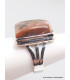 Bague Vogesite marron vieux rose taille 59 Bagues pierres naturelles XV76.4