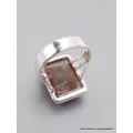 Bague Vogesite marron vieux rose taille 59 - Bagues pierres naturelles