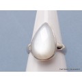 Bague Pierre de lune du Sri Lanka taille 59 Bagues pierres naturelles XV82.1