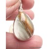 Pendentif en Calcite Luminaire forme goutte Pendentifs pierres naturelles AW33.3