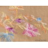 Châle ethnique brodé fleurs beige Nos Châles CNBR10