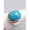 Chevalière homme Turquoise avec pyrite taille 65/66 Bagues pierres naturelles AW118