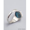 Chevalière homme Turquoise avec pyrite rectangulaire taille 69 Bagues pierres naturelles AW118.3