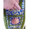 Porte-magazine ou porte-courrier bouddhiste kaki Tentures tibétaines Bouddha PCB4