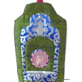 Porte-magazine ou porte-courrier bouddhiste kaki - Tentures bouddhistes