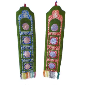 Porte-magazine ou porte-courrier bouddhiste kaki - Tentures bouddhistes