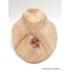 Pendentif en Cristal d'Aragonite étoilée asymétrique Pendentifs pierres naturelles PAC6.2