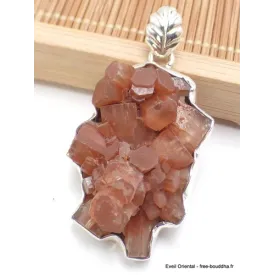 Pendentif Aragonite étoilée forme asymétrique - Pendentifs pierres naturelles