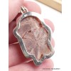 Pendentif Aragonite étoilée forme asymétrique Pendentifs pierres naturelles PAC6.3