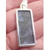 Pendentif Merlinite Mystique Gabbro bélière feuille Bijoux en Merlinite Mystique Gabbro pac4.4
