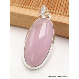 Pendentif Kunzite rose Lilas détail bélière Pendentifs pierres naturelles PU46.1