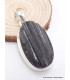 Pendentif en Tourmaline noire oval Pendentifs pierres naturelles PAC12.10