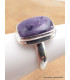 Bague en Opale violette taille 57/58 Bijoux en Opales AW120.4