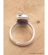 Bague en Opale violette taille 57/58 Bijoux en Opales AW120.4