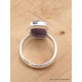 Bague en Opale violette taille 57/58 Bijoux en Opales AW120.4
